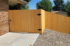 Cedar Fence Installation